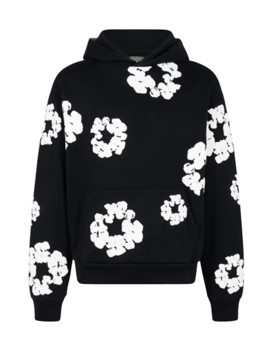 Denim Tears Cotton Wreath Hoodie Size Medium NWT 100% Cotton Puff Print